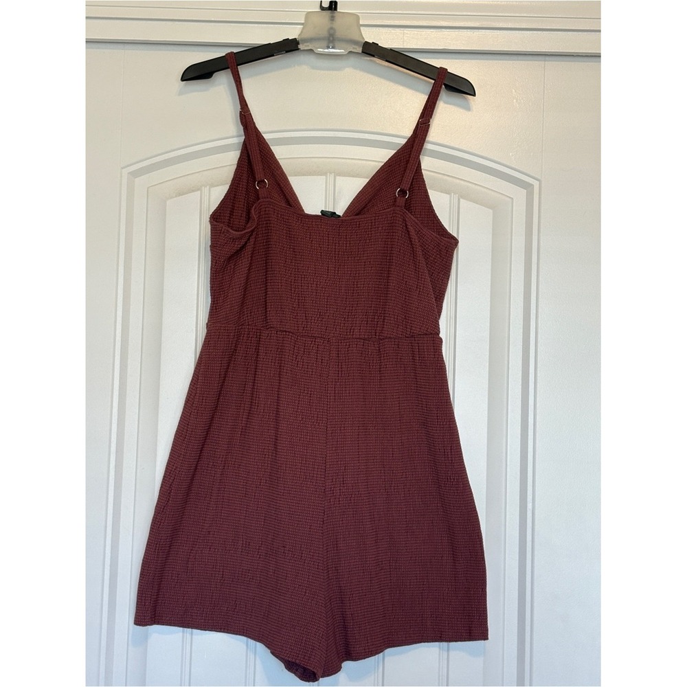 CLEARANCE-wild fable Mauve Knit Tank Romper - Picture 3 of 6